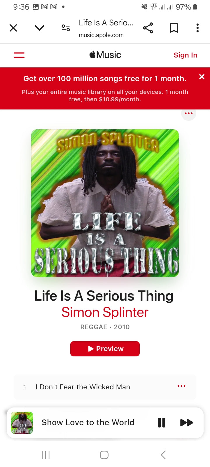 Simon Splinta feat. Smokey Joe * Play Me On The Radio
